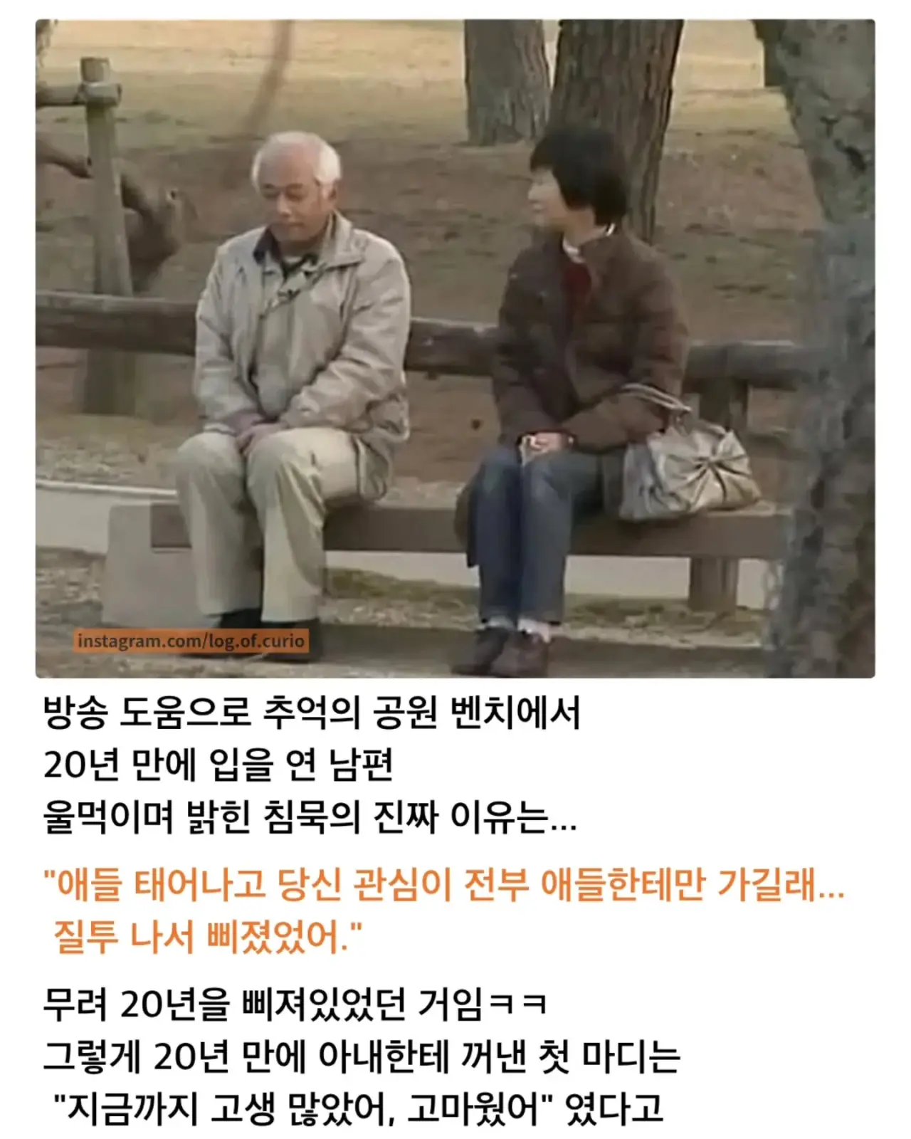 20년간 단 한 마디 대화 없이 애만 3명인 부부 (2)