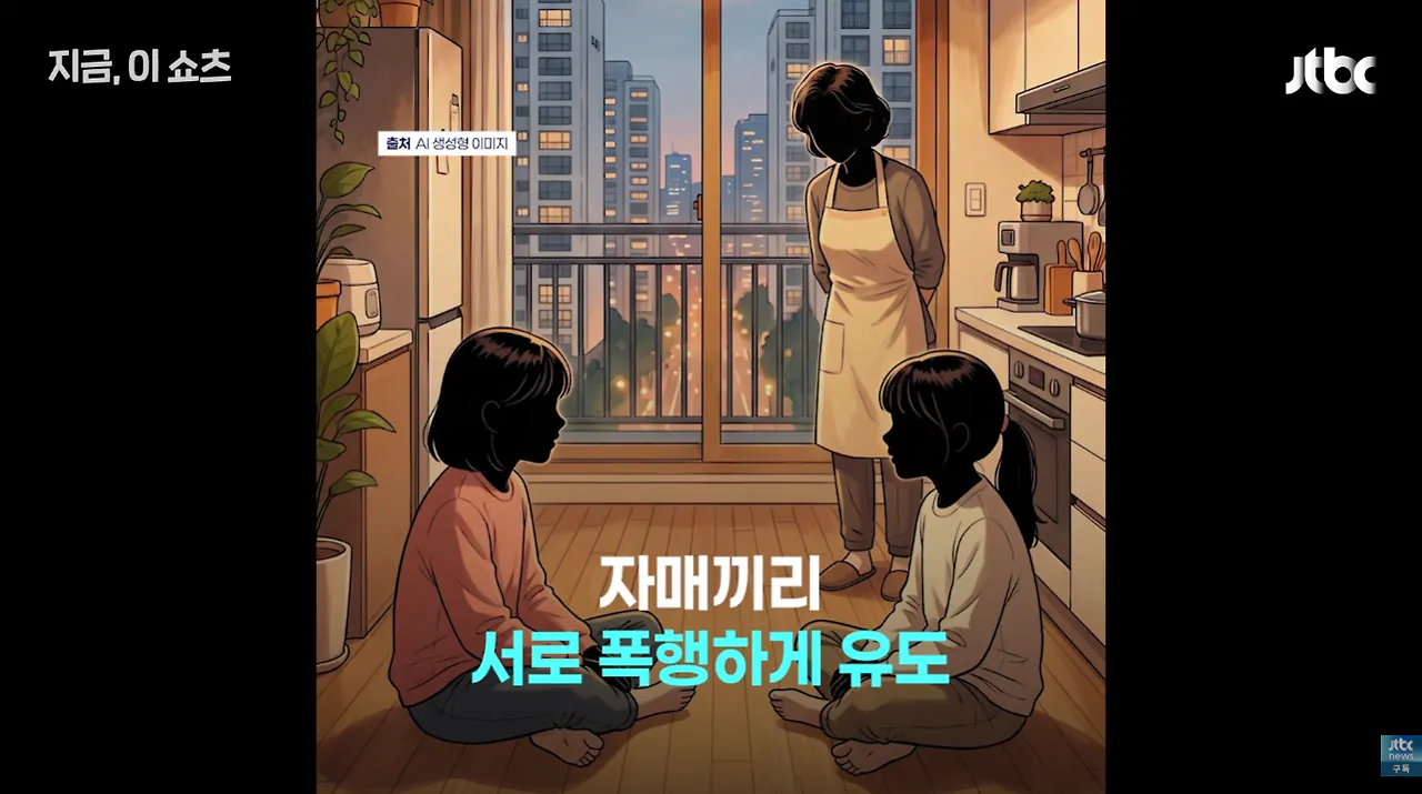 의붓딸 자매를 10년동안 학대한 계모 (9)