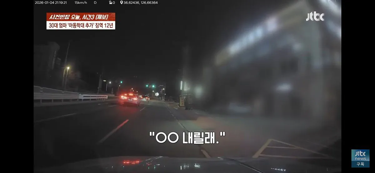 4살, 6살 딸 태우고 음주운전하다 사망사고 낸 엄마 (블랙박스 공개) (6)