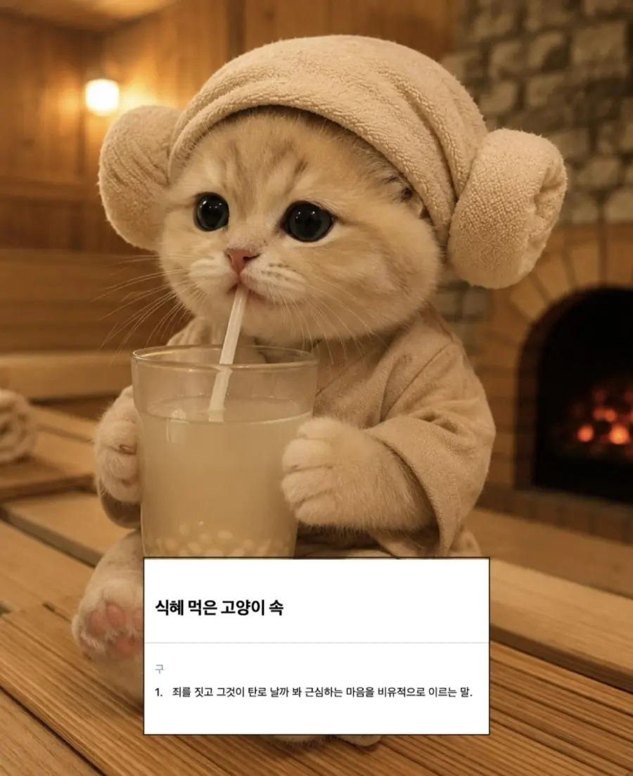귀여운 한국 속담 모음 (2)