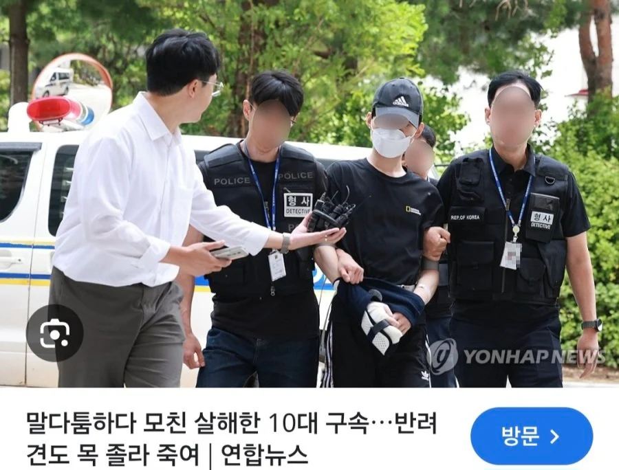40대 엄마 살해한 10대 아들 (3)