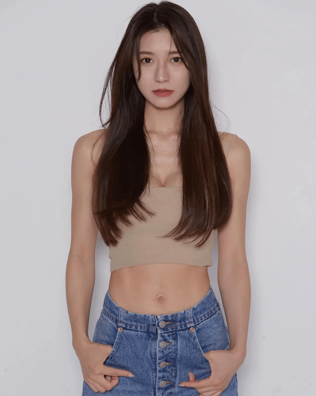 (ㅇㅎ) 한국 스튜디오에서 촬영한 일본인 모델 (2)