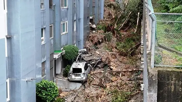 거제 20대 남성 사망자 나온 아파트 현장 (5)