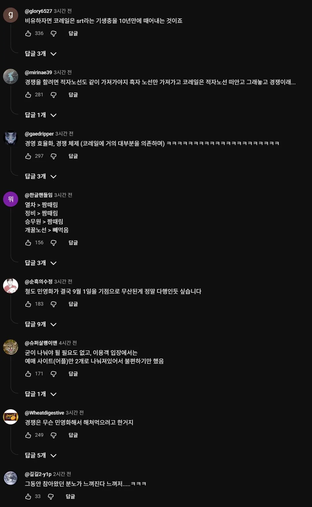 한국 철도회사의 기묘한 경쟁체제 (2)