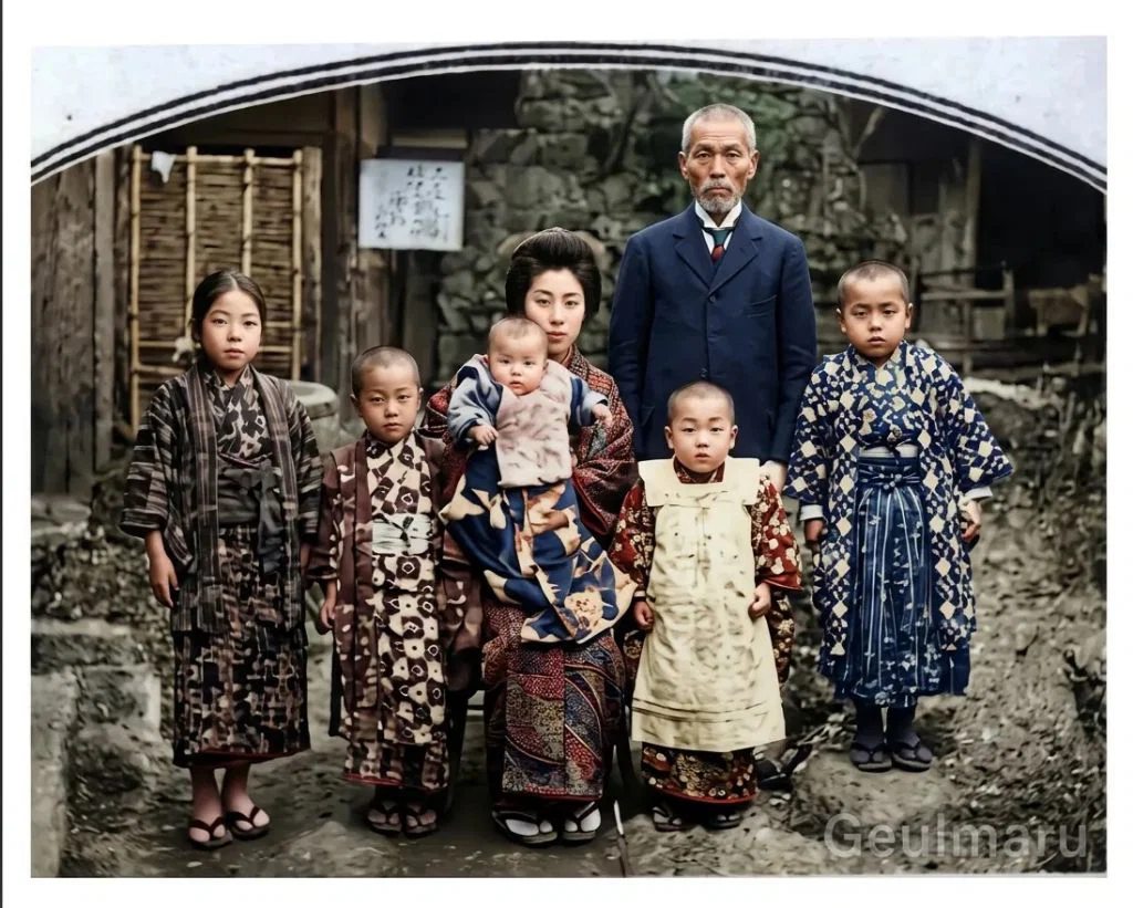 안상호 일가 사진 컬러 복원(펌) (2)