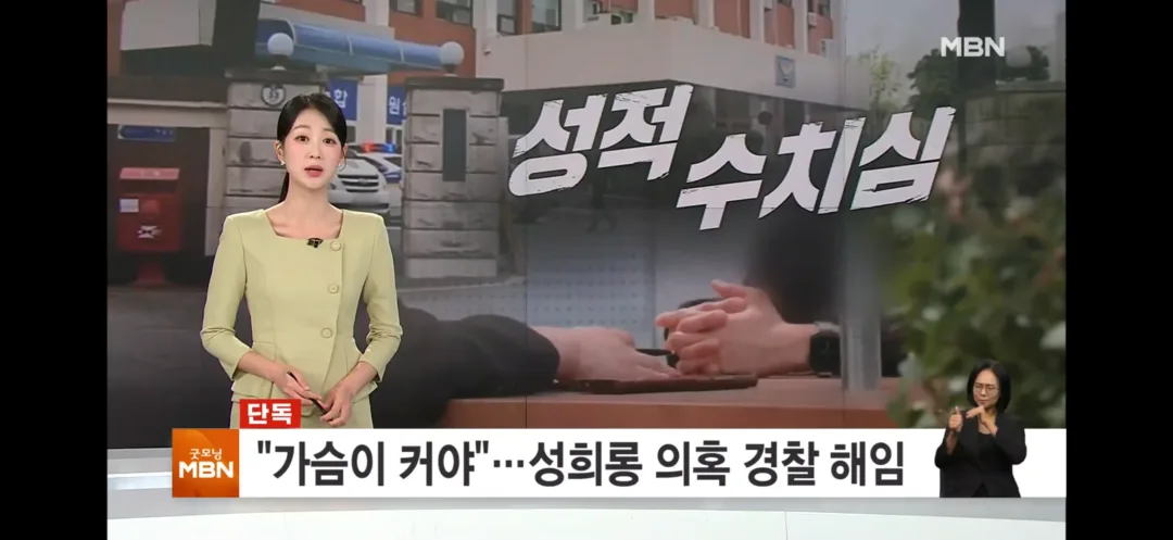 가슴이 커야…후배 성희롱 의혹 전남광주 경찰 간부 해임 (10)