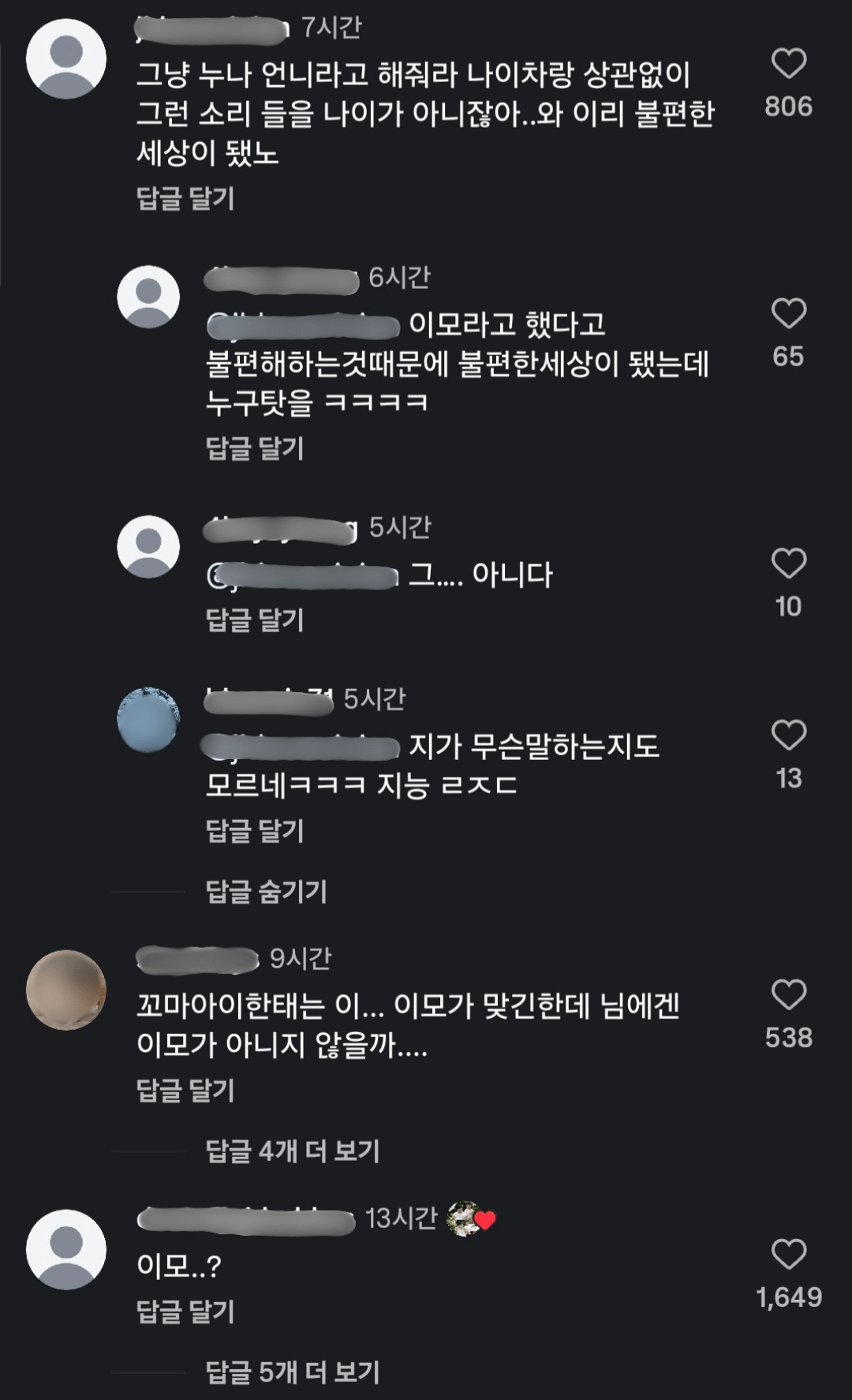 이모 소리에 긁힌 아줌마들 (3)