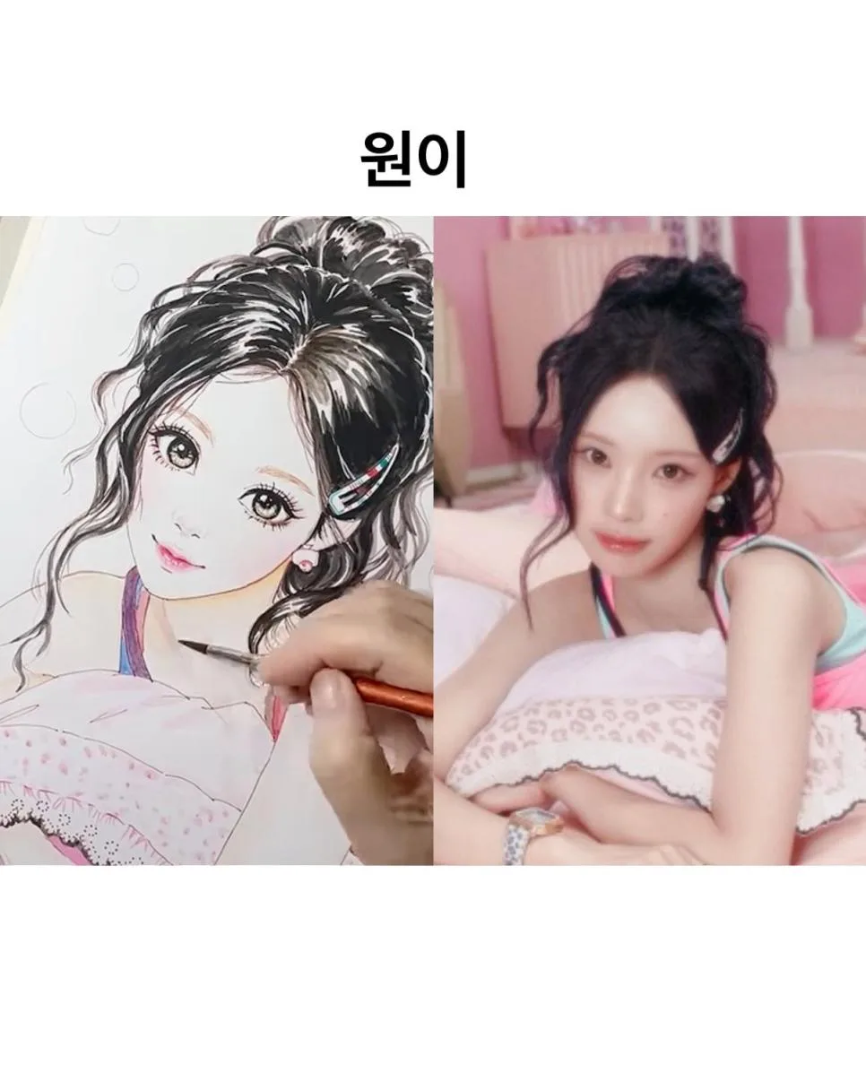 83세 할머니가 그리신 리센느 원이 미나미 (2)
