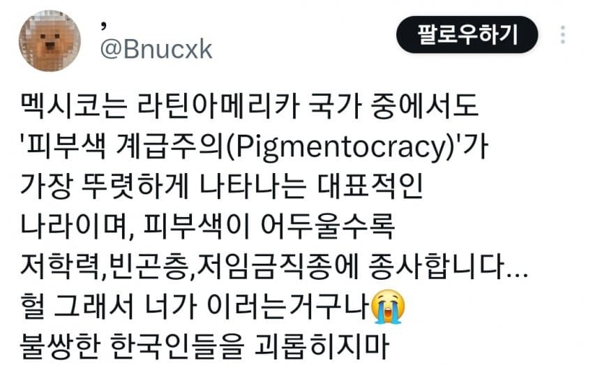 블랙핑크 지수를 싫어하는 멕시코녀 (4)