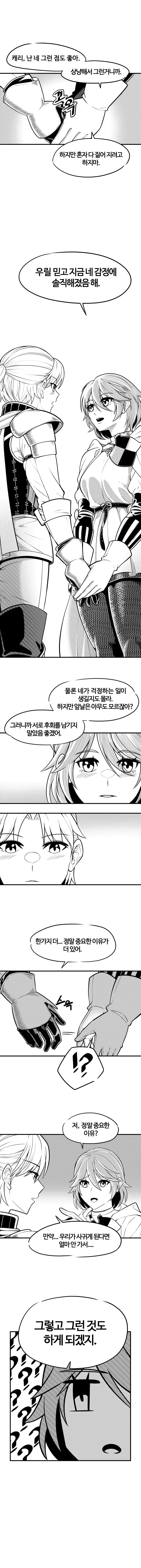용사가 여기사 고백 거절하는 만화 manhwa (6)