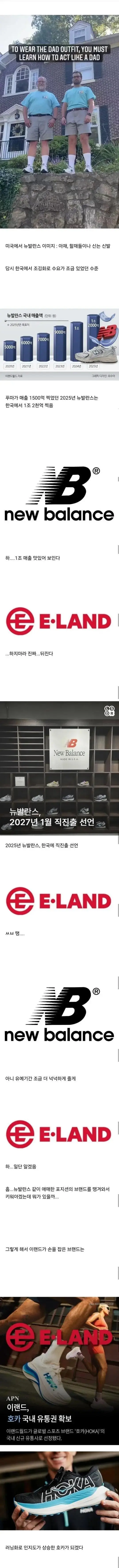 뉴발란스와 결별하는 이랜드 근황 (2)