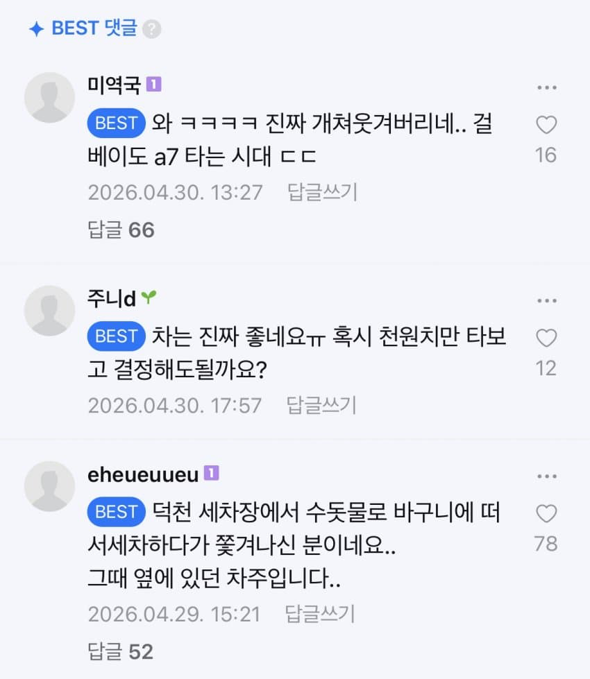 아우디 타는 세차거지 (3)