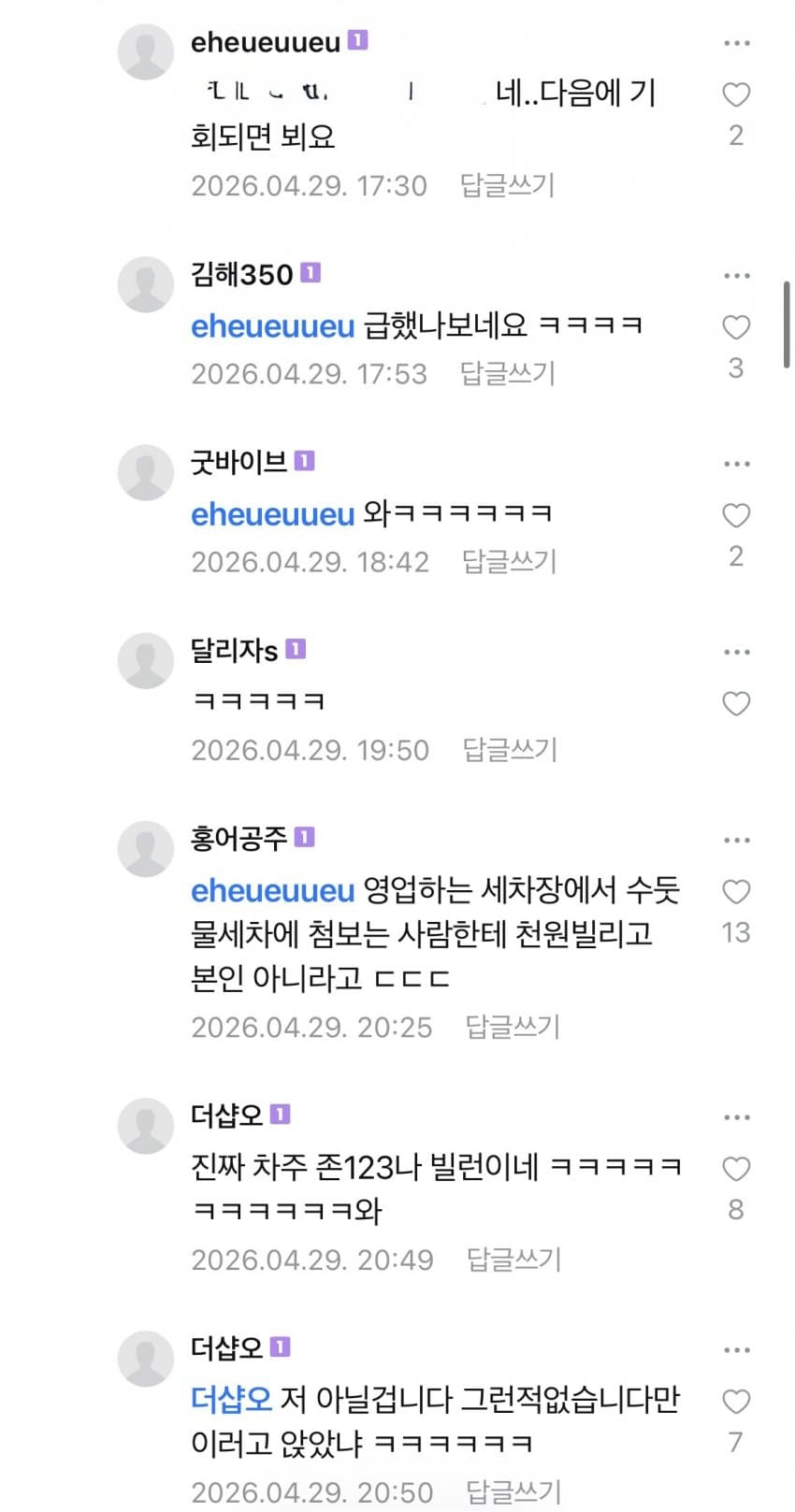 아우디 타는 세차거지 (7)