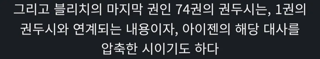 알고보니 복선이였다는 블리치 대사들 (23)