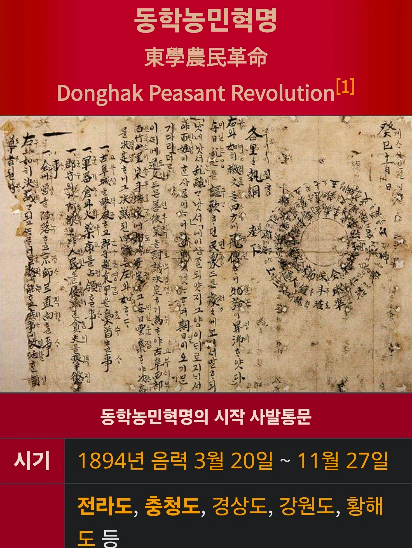 '동학농민운동' 유족수당 지급 추진 (2)