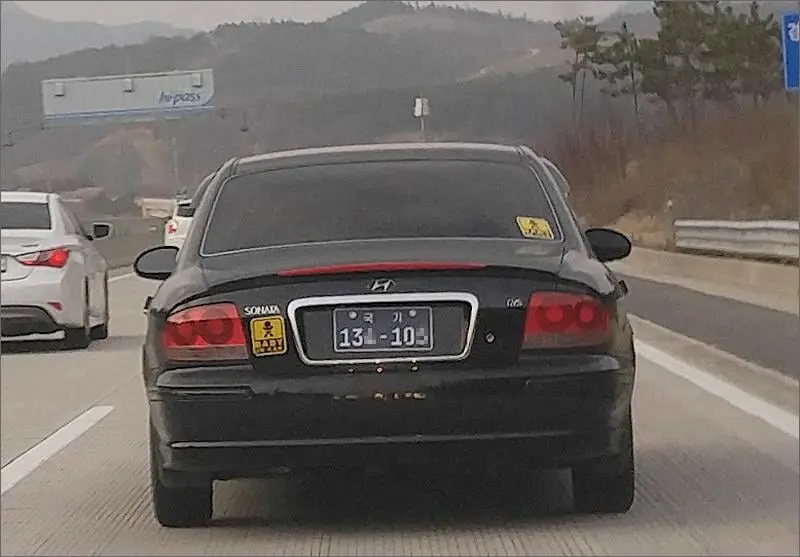 배?합?국? 특이한 자동차 번호판들 (2)