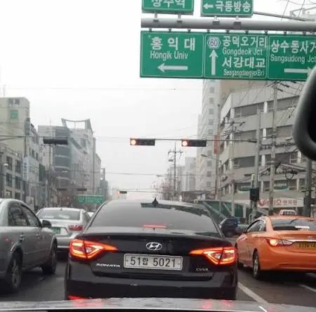 배?합?국? 특이한 자동차 번호판들 (5)