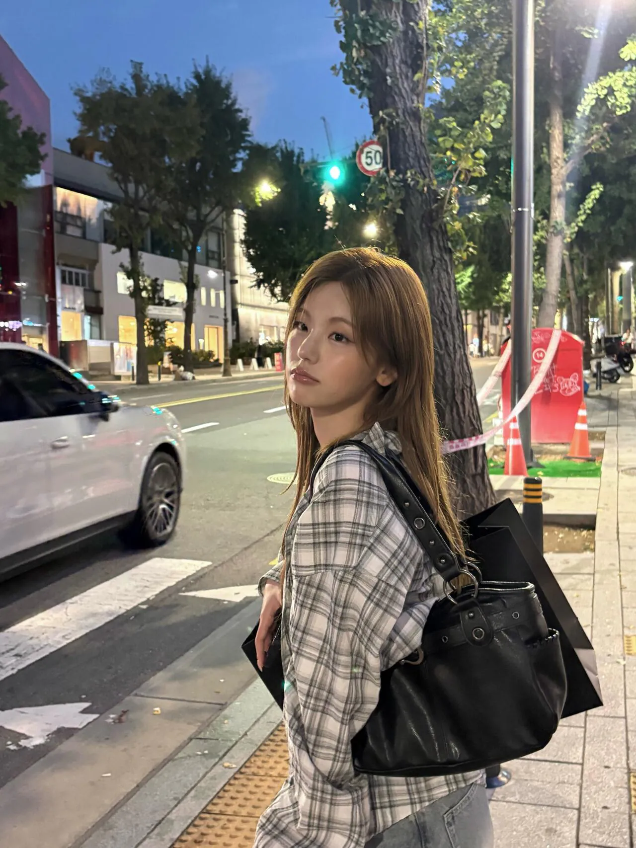 여친짤 같은 ITZY 예지 인스타 업로드 (7)