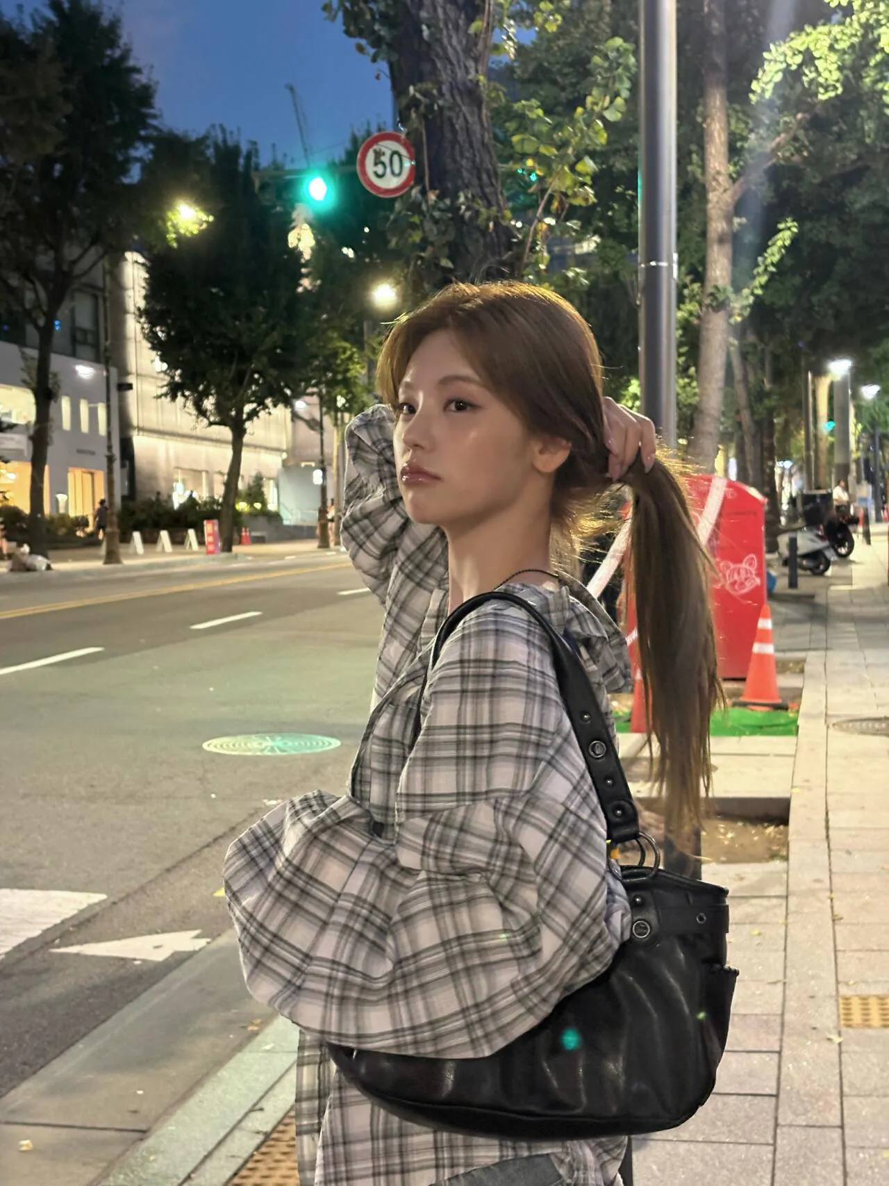 여친짤 같은 ITZY 예지 인스타 업로드 (6)