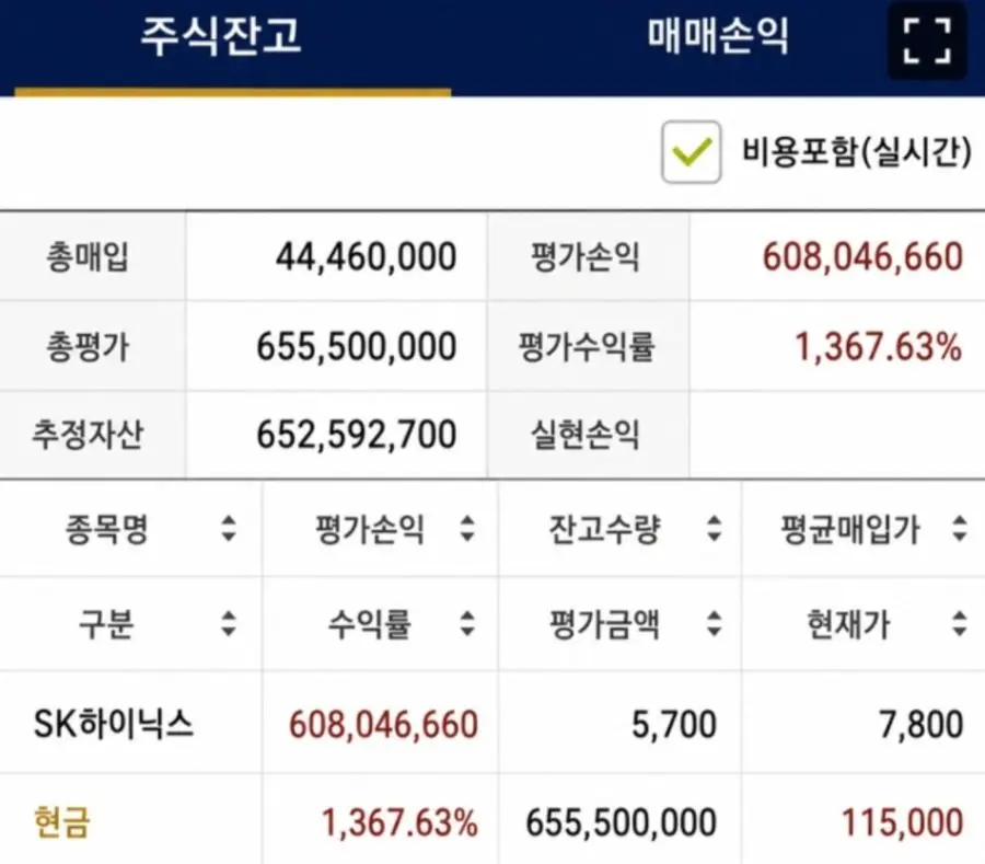 개잡주를 17년존버한 결과 (2)
