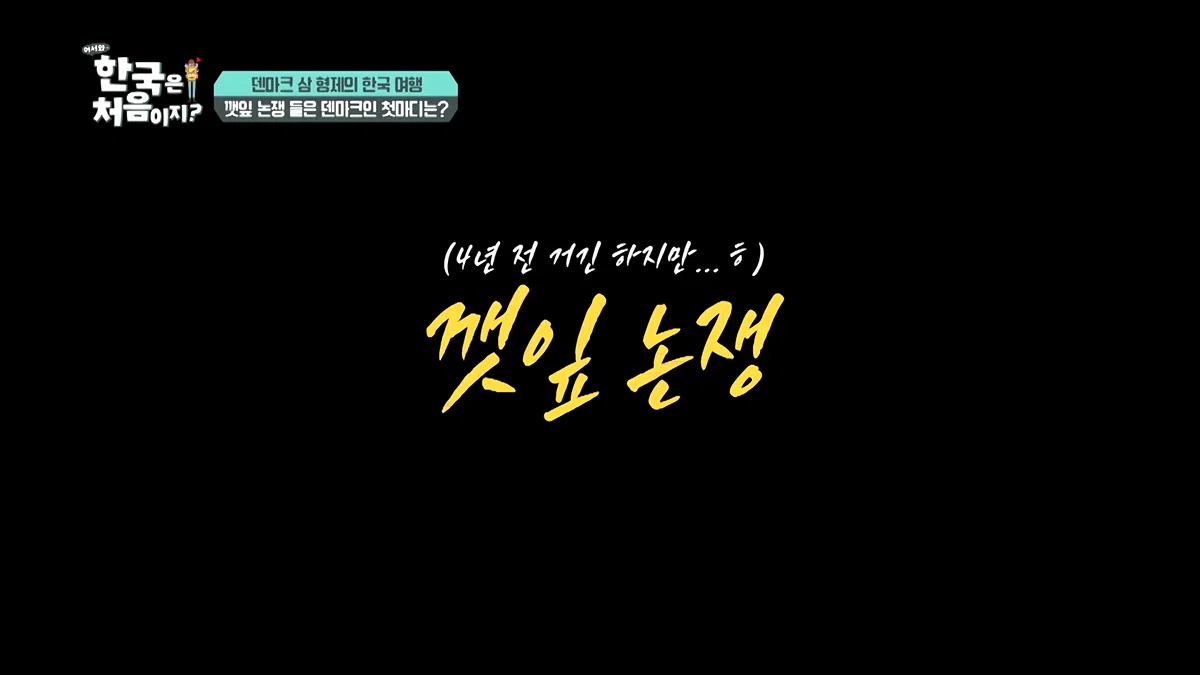 덴마크 사람이 느껴본 깻잎 논쟁 (9)