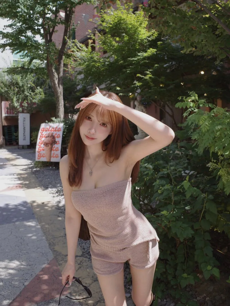 한국에 놀러온 미카미 유아 (5)