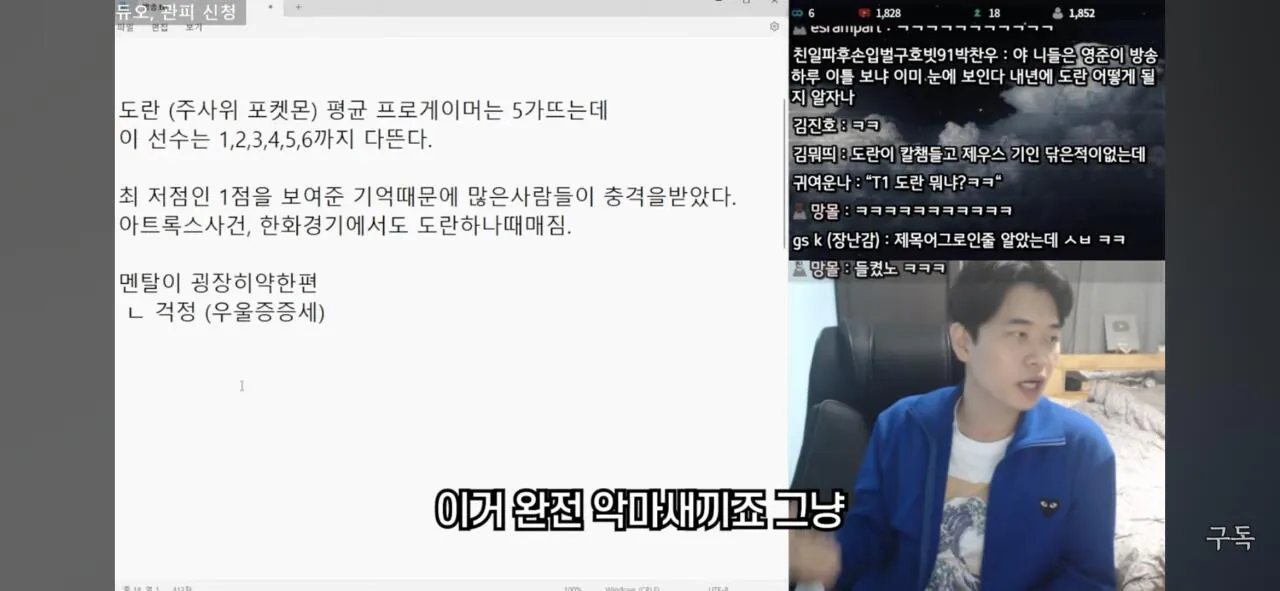 T1 도란 비방으로 돈벌이 하는 유튜버 (11)