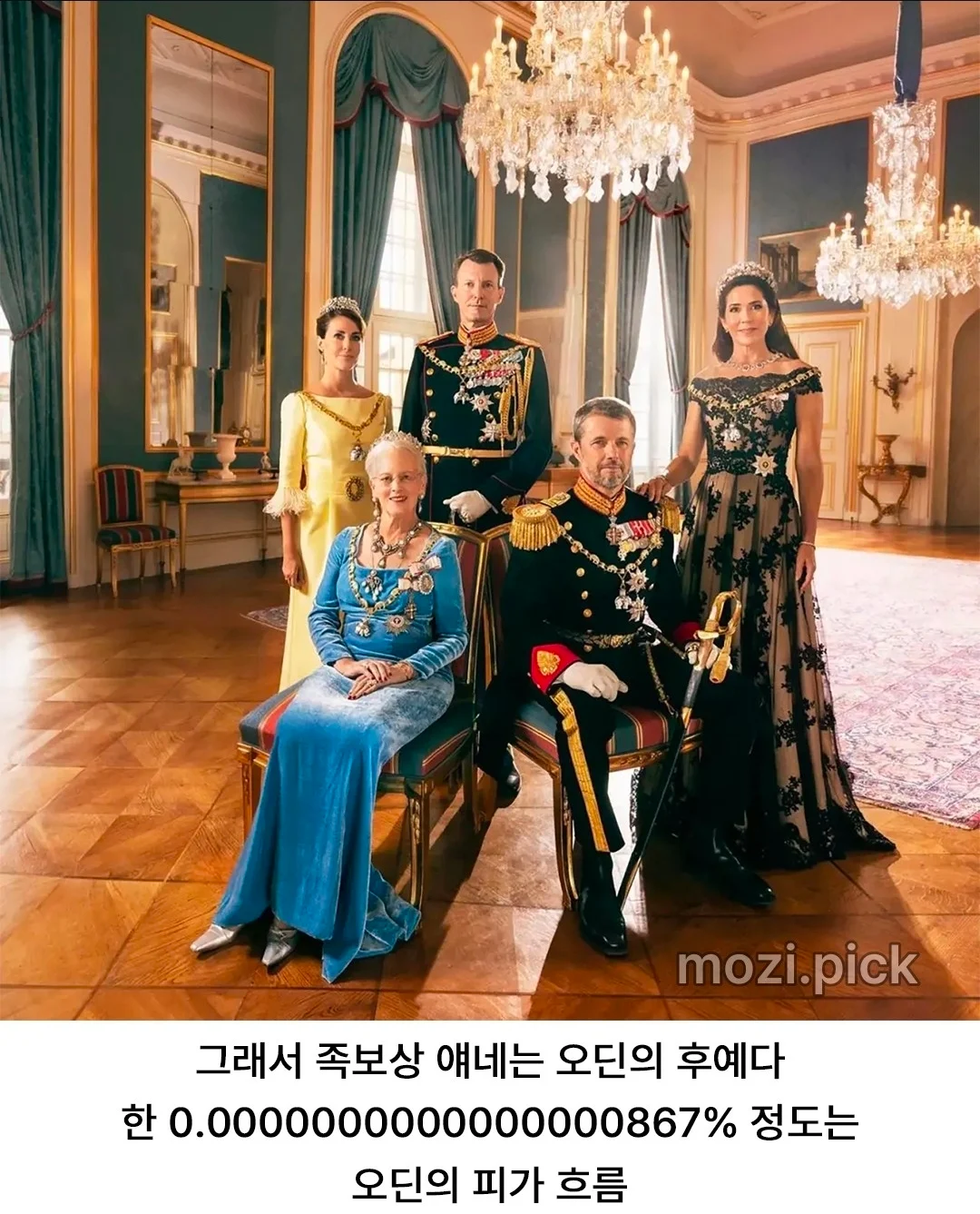 오딘의 60대손이라는 현재 덴마크 국왕 (3)