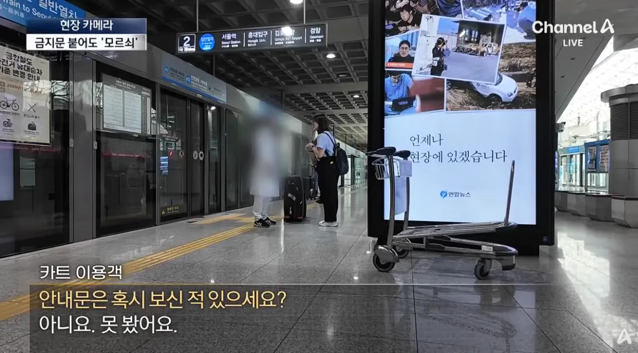 공항 카트를 자기 마음대로 쓴다는 인간들 (18)