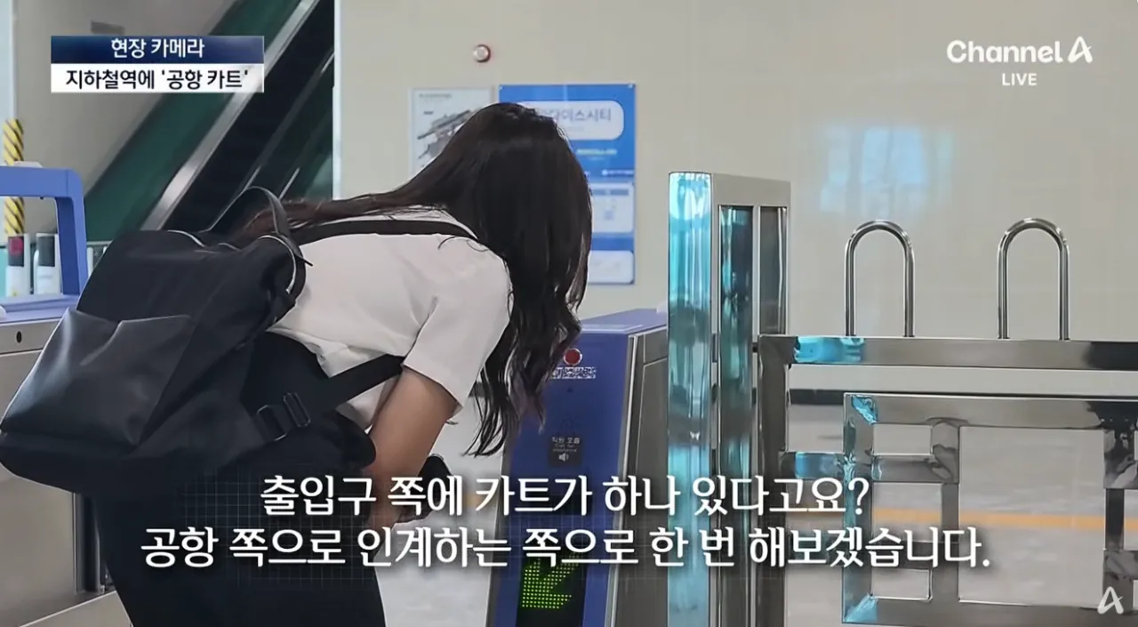 공항 카트를 자기 마음대로 쓴다는 인간들 (9)