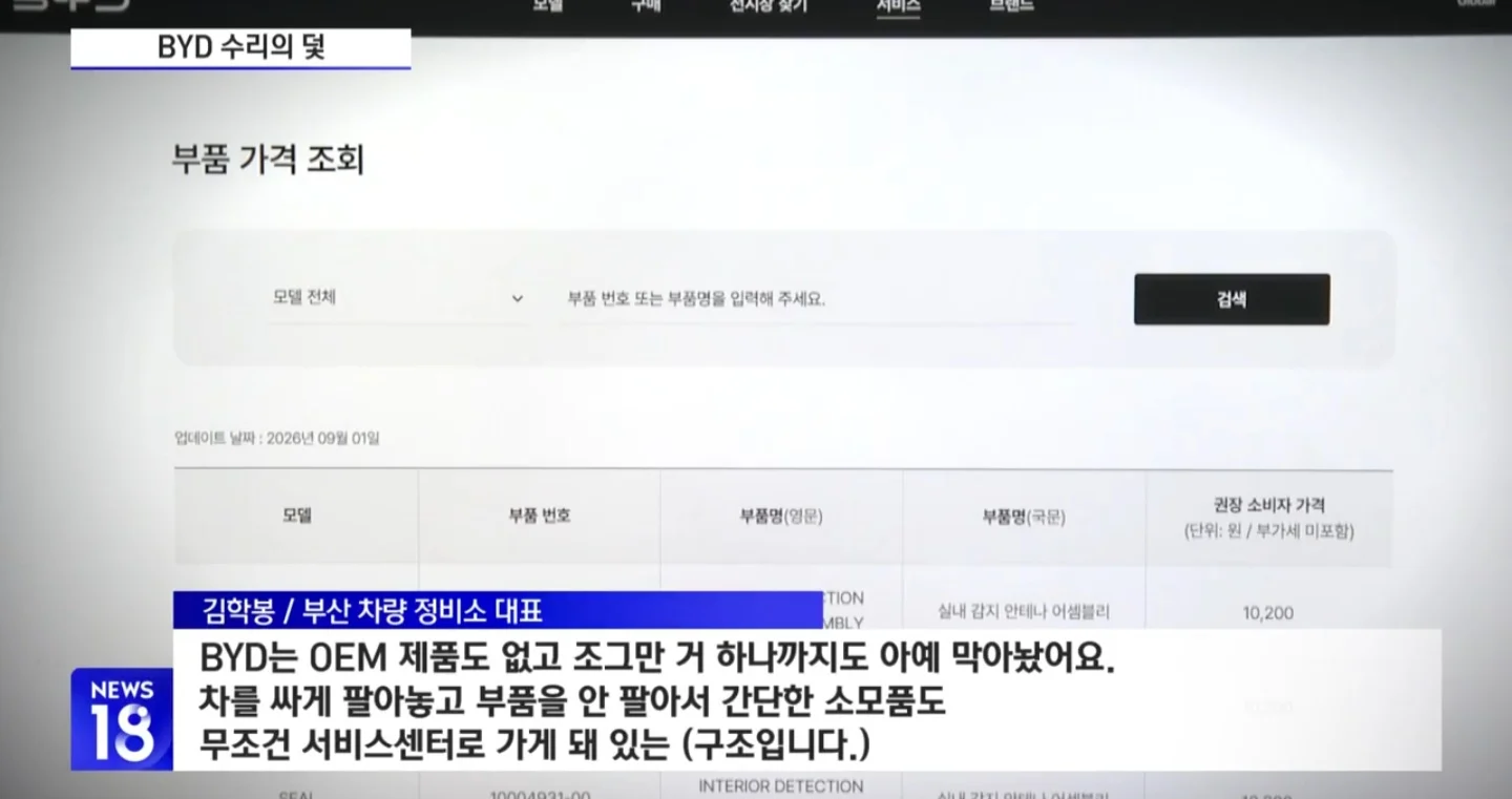 4천만원 중국산 전기차... 수리비 1천만원 논란 (6)