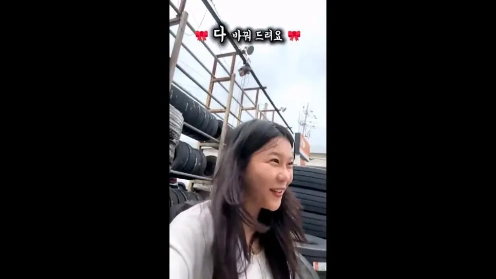 덤프트럭 유튜버도 당황했다는 덤프트럭 타이어 상태 (2)