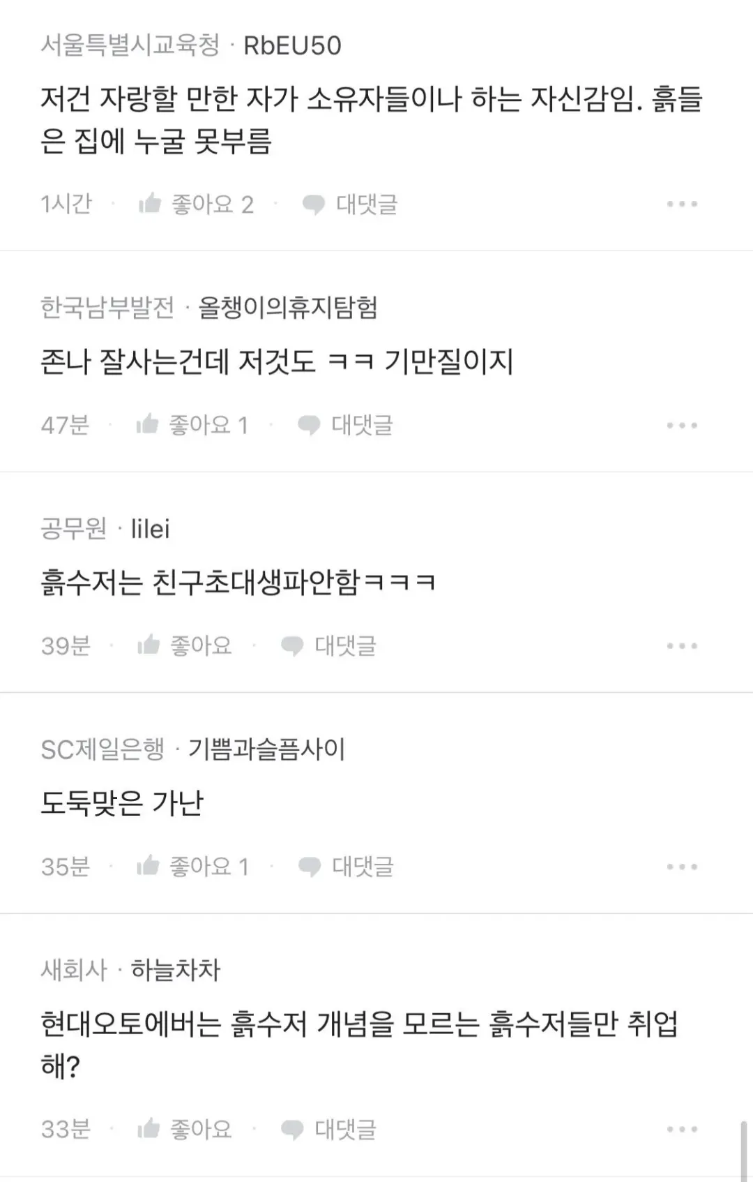 초등학생 때 흙수저 생일파티 특징 (5)