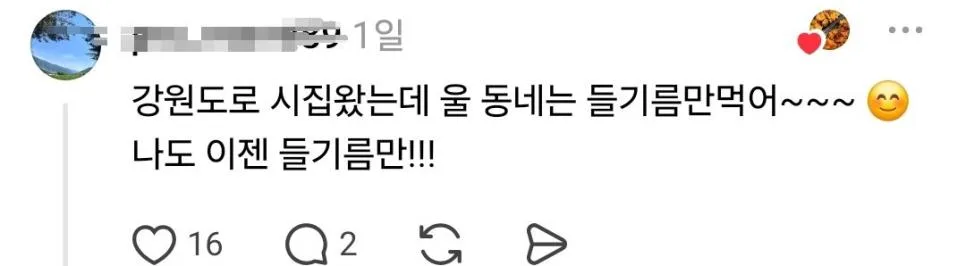강원도는 참기름 잘 안 써..? (7)