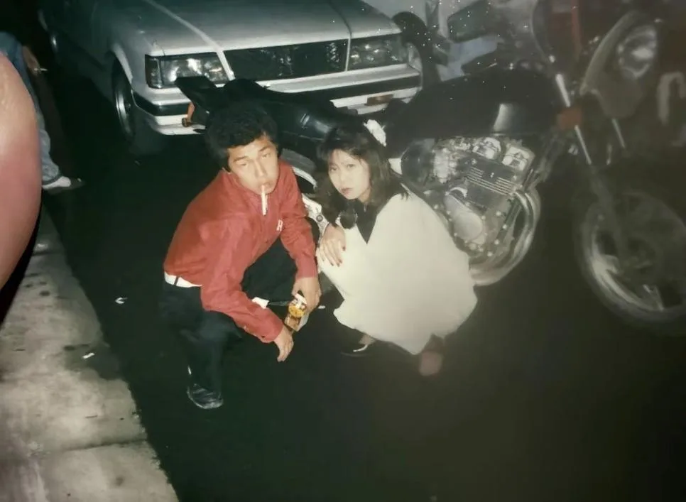 일본 쇼와시대 17세 양키 커플의 현재모습 (5)