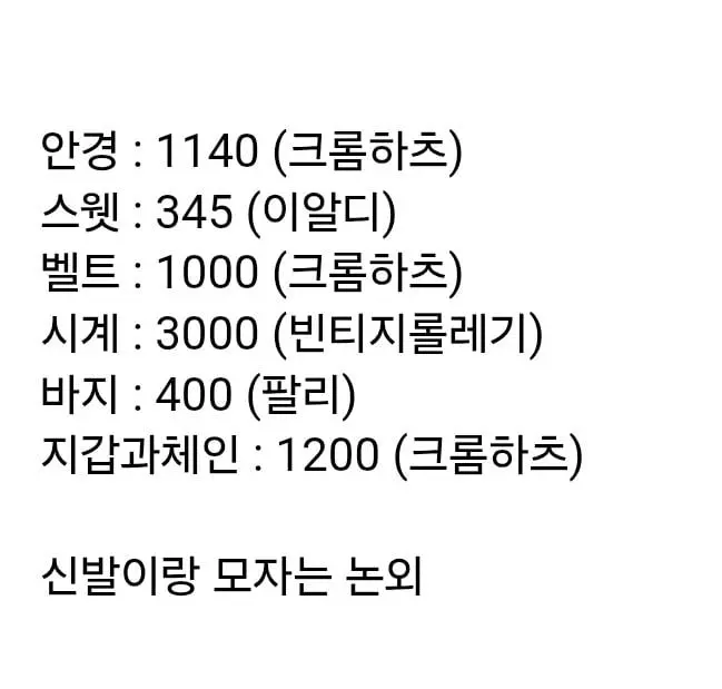 영포티의 7000만원짜리 착장 (3)