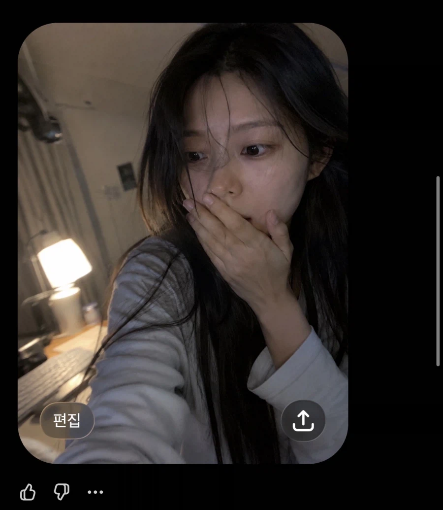 챗지피티에게 실제 모습을 보여달라고 해봤다 (6)