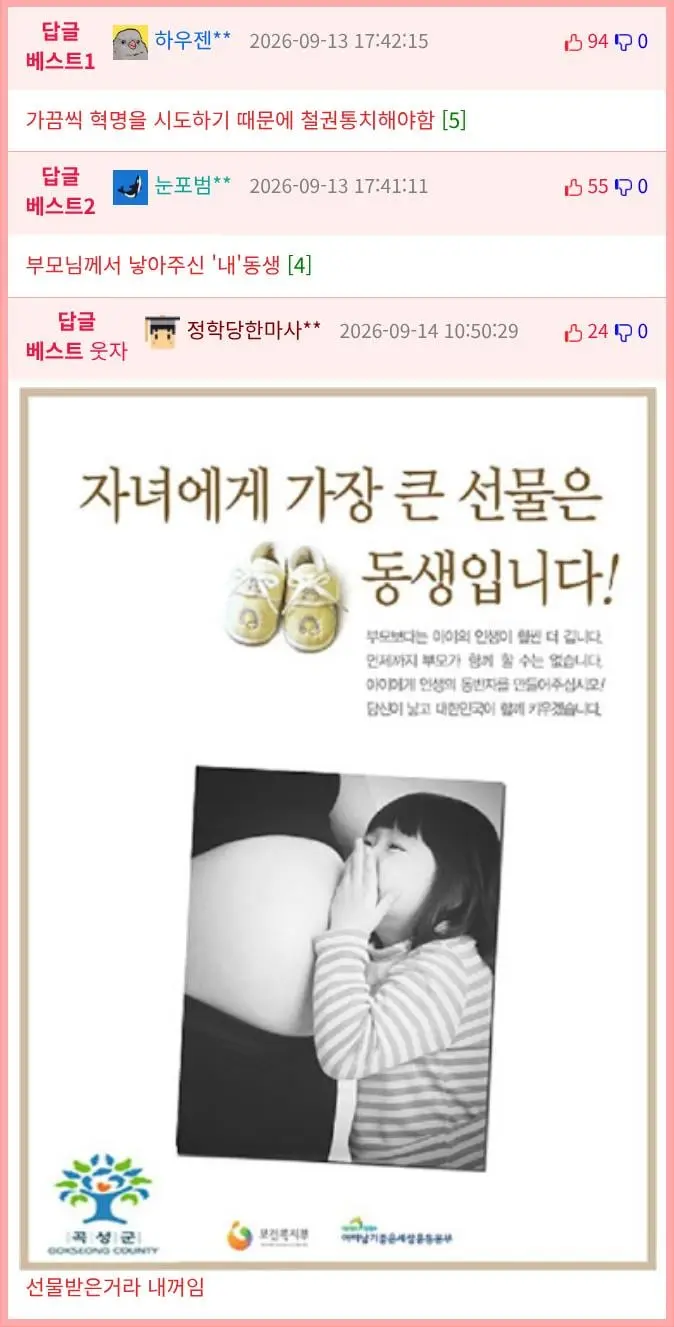 동생있는애들아 왜 우리동생이라고 안해? (2)