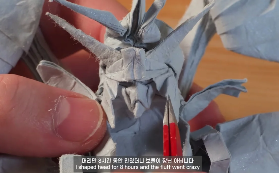 30일동안 종이접기로 건담을 접은 사람 (12)