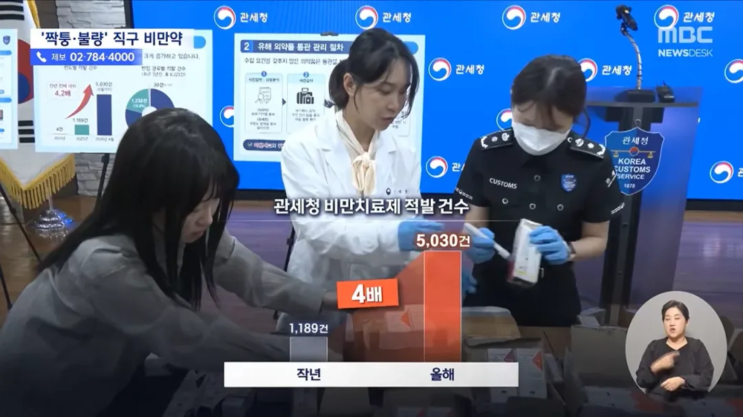 '짝퉁' 마운자로 밀수 급증 주의보 (2)