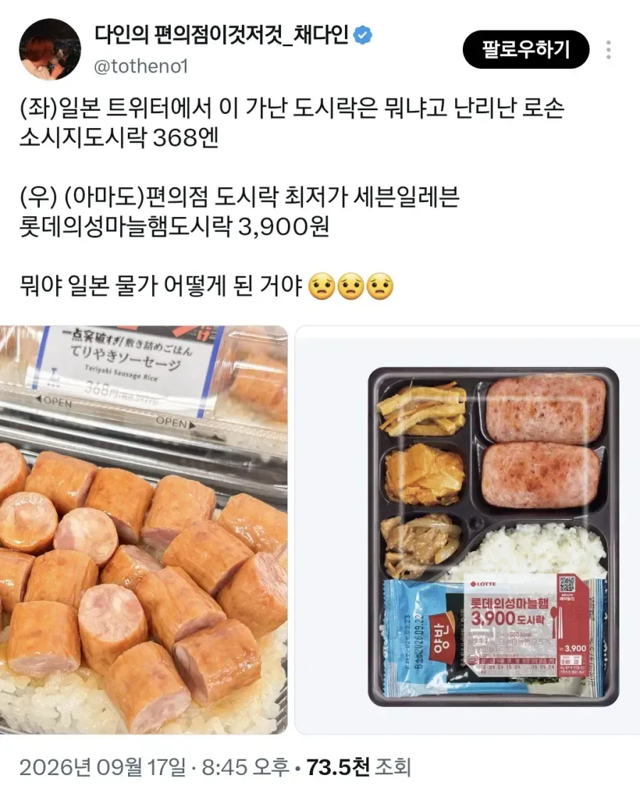현재 난리났다는 일본 가난도시락 발표 (9)