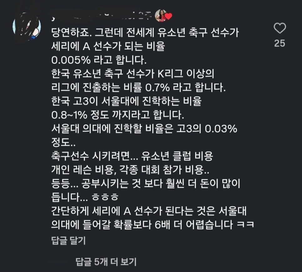 서울대 의대 입학보다 세리에a 선수 되는게 훨씬 좋다는 이탈리아 누나 (2)