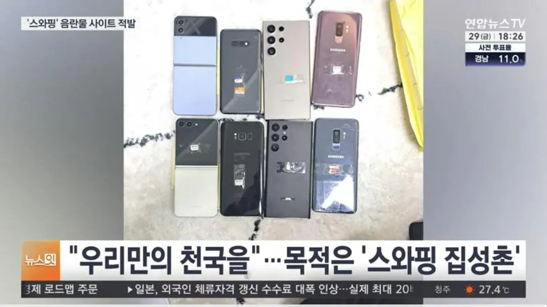 6,300명 스와핑 사이트 적발, 목적은 스와핑 집성촌 (6)