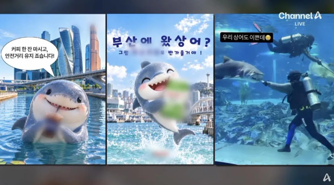 오늘 하루 부산 상어 보려고 방문한 방문객수 (10)
