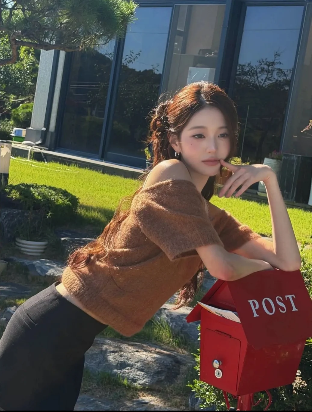장원영 오프숄더 (4)