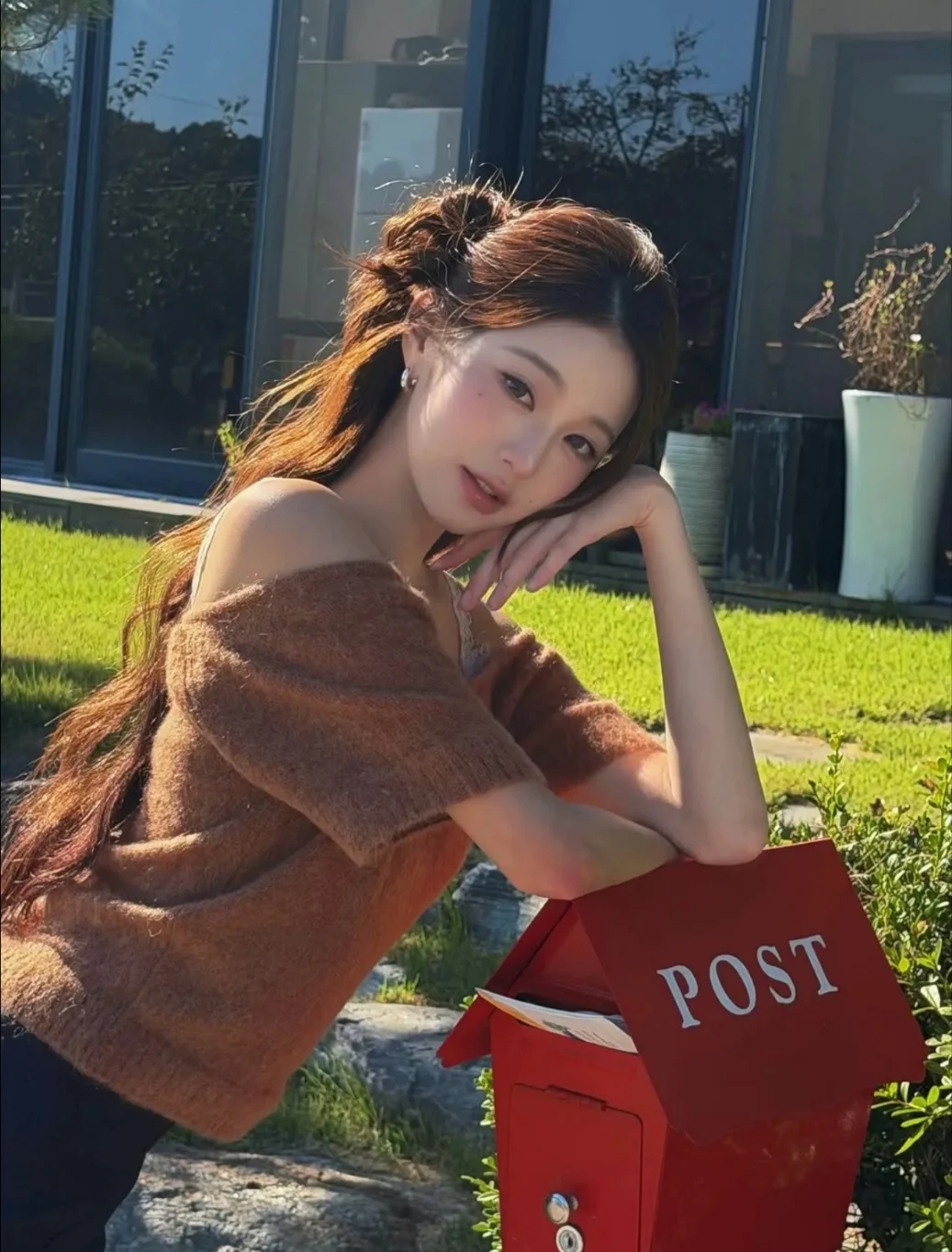 장원영 오프숄더 (5)
