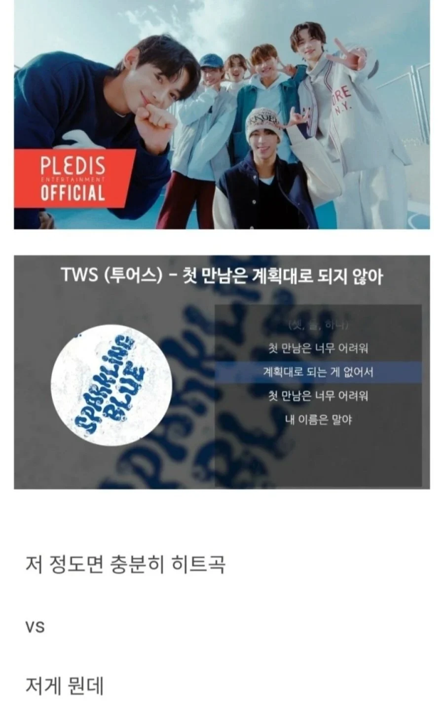 히트곡인지 의견 갈린다는 아이돌 노래 (2)
