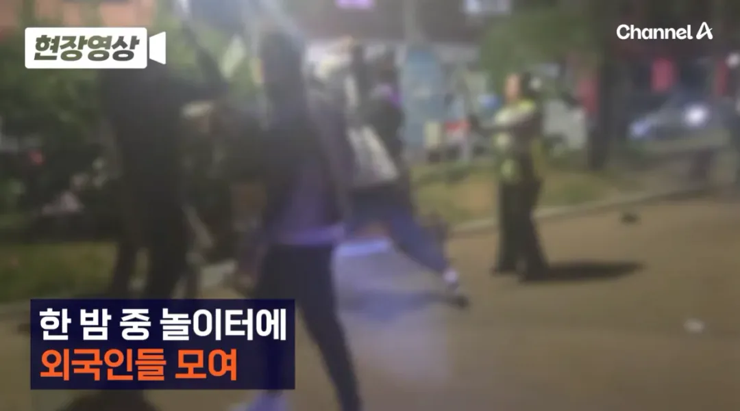 어제 평택에서 일어난 외국인 패싸움 (2)
