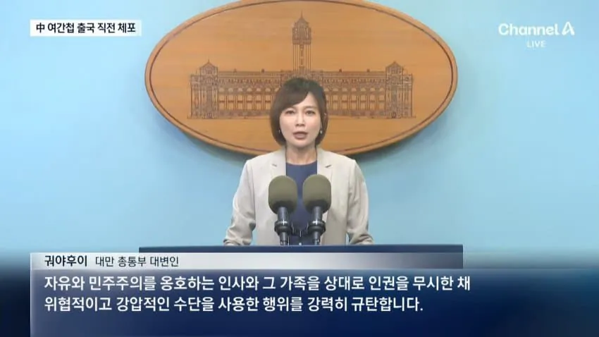 미국서 잡힌 中 여간첩. 극렬저항 끝 체포 (12)