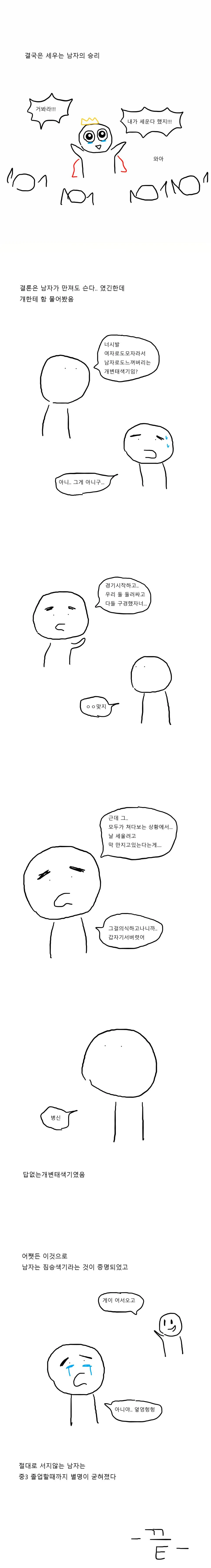 남자는 남자가 만져도 세울 수 있는가! (4)